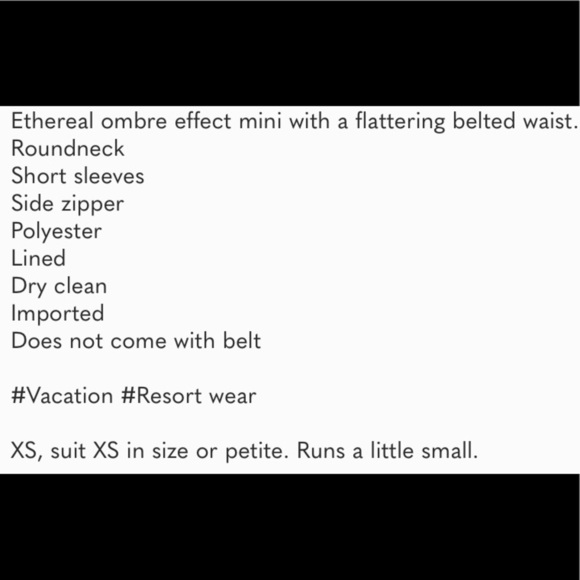 Rococo Sand Emi Ombré Pleated Mini Dress - Picture 16 of 16